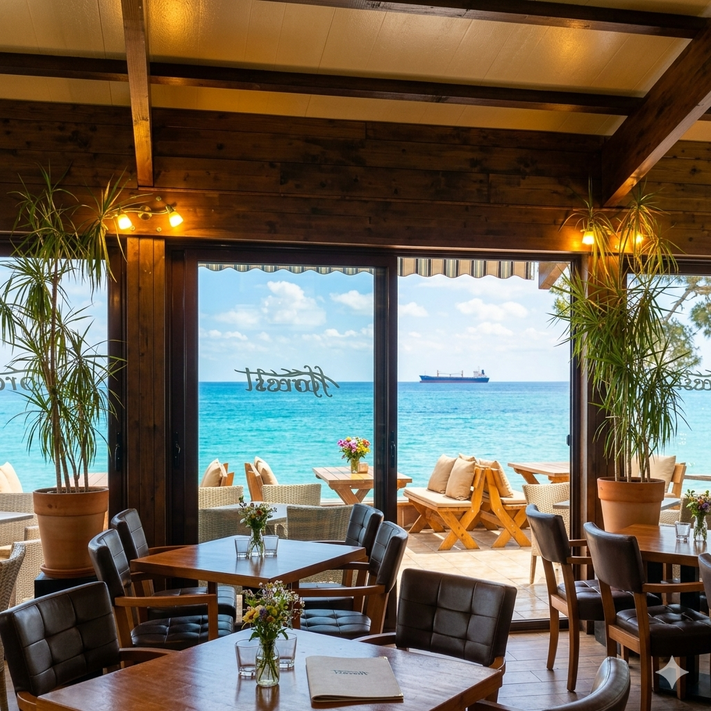 Enterijer restorana Restoran Pizzeria Forest u Šušnju – prirodni ambijent i topla atmosfera